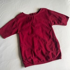 Corduroy Tunic Dress